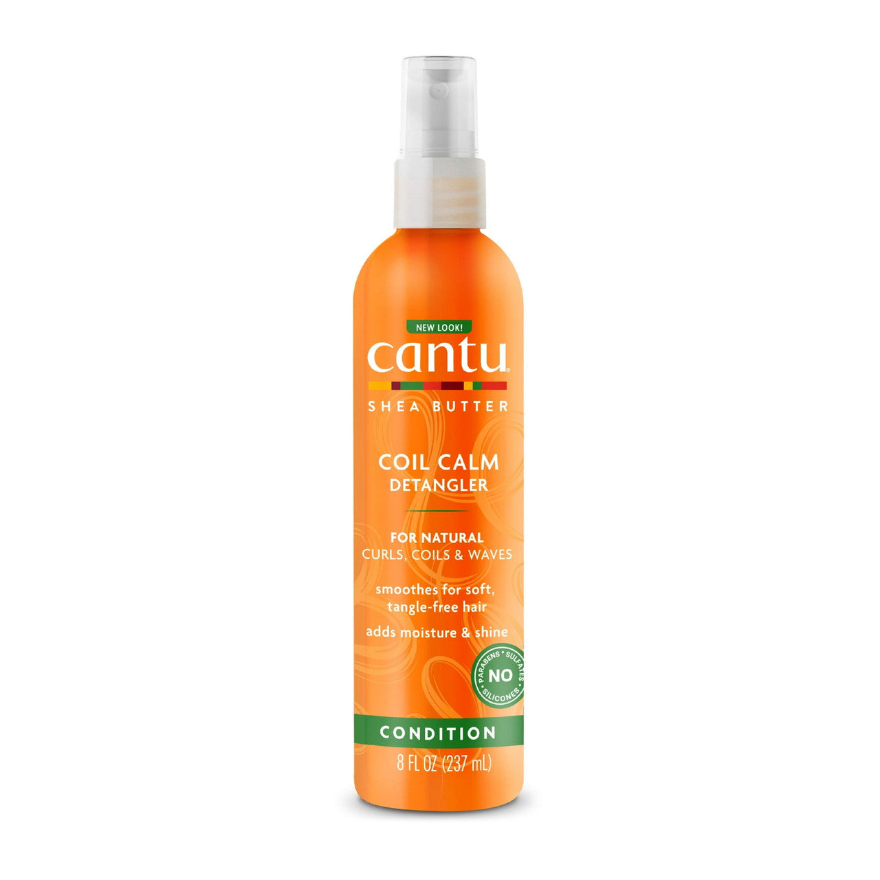Cantu Shea Butter for Natural Hair Coil Calm Detangler Spray, 8 Oz